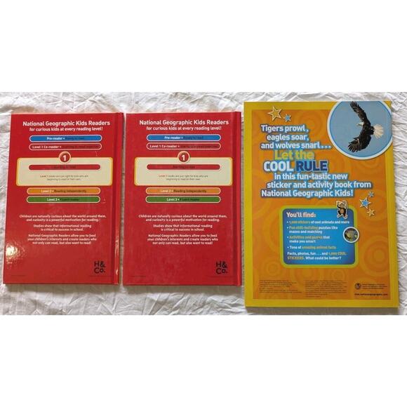 National Geographic Predator Face Off + Animal Armor + Sticker Activity Book Set - Picture 5 of 10